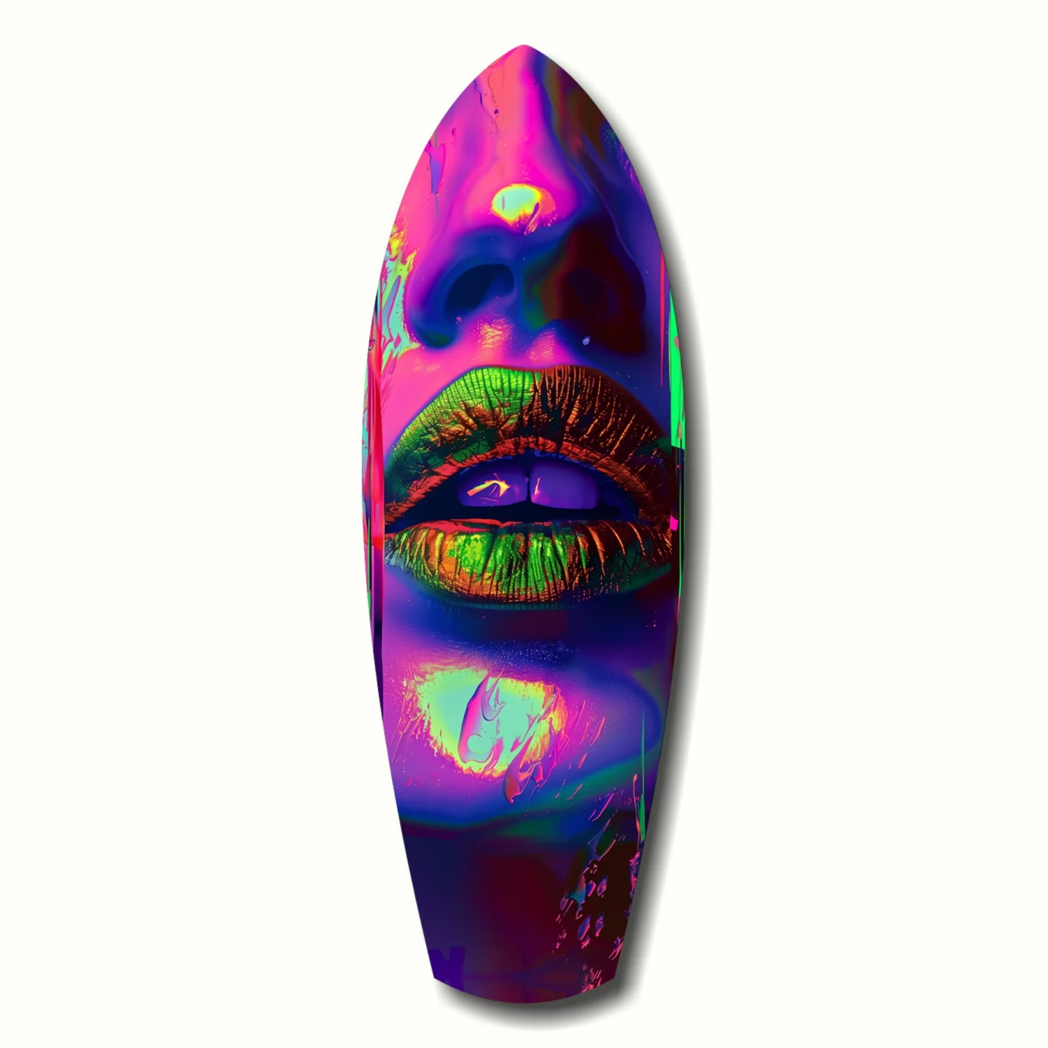 Surfboard Glass Art